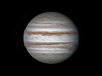 Photo de la planète Jupiter du 24/09/2013