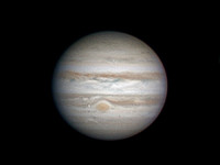 Photo de la planète Jupiter du 13/03/2014